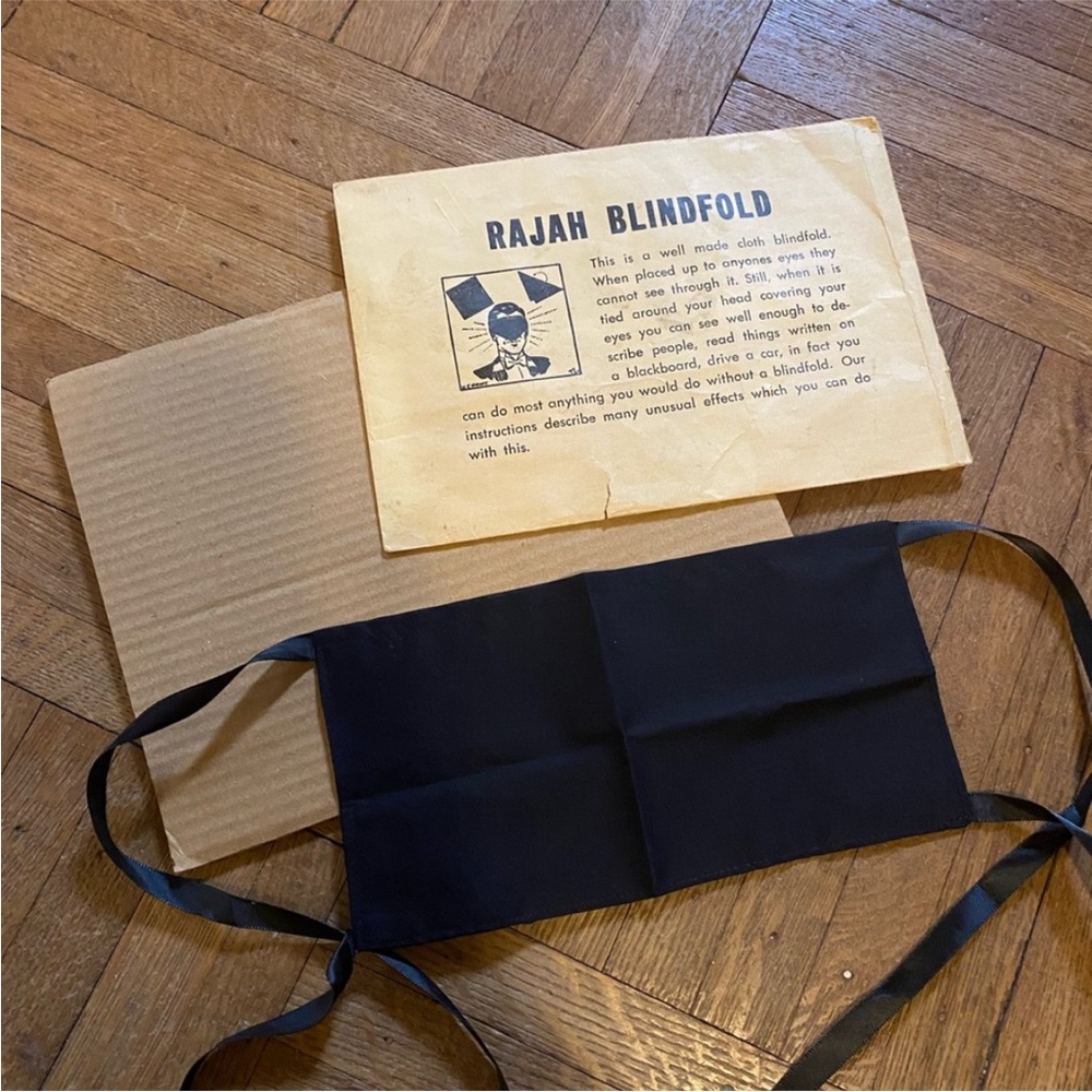 Magic blindfold magic trick mentalist blindfold